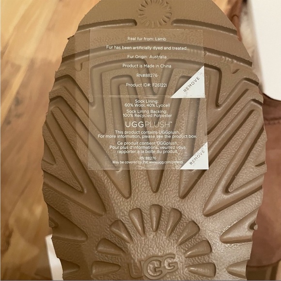 Chestnut ultra mini Ugg - Picture 4 of 6